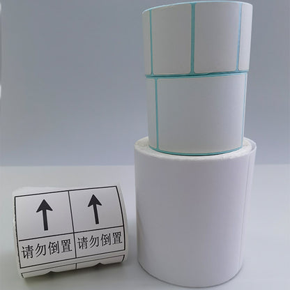 GEBOER Self-adhesive paper three heat sensitive label paper self-adhesive bar code printing Self-adhesive synthetic paper(Customized products, price consultation customer service)